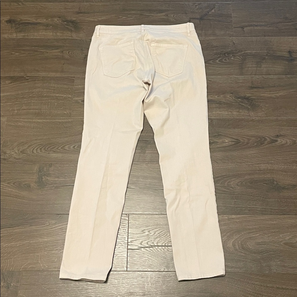 Women’s LOFT Beige Curvy Skinny Jeans, Size 10 - Picture 4 of 5